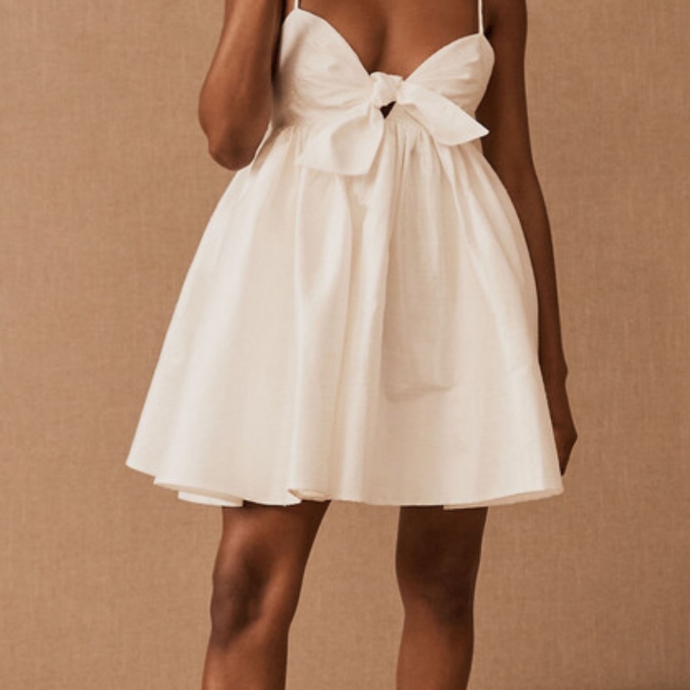 By Watters Pixie Silk Mini Dress